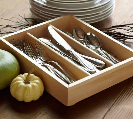 Caterer's Box Stainless Steel Flatware, Set of 36 Pottery Barn