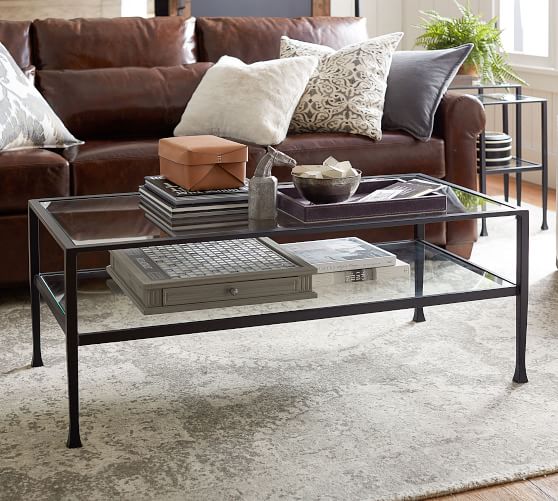 Tanner Rectangular Coffee Table Pottery Barn