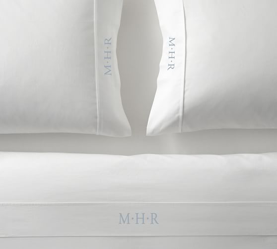 Pb Essential 300 Thread Count Sateen Sheet Set Pottery Barn