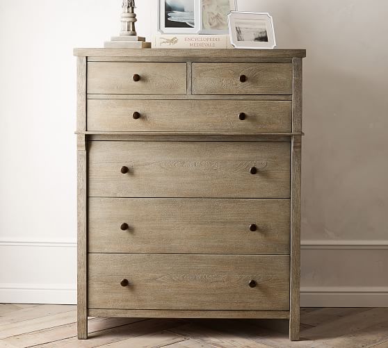 Toulouse 6 Drawer Tall Dresser Pottery Barn