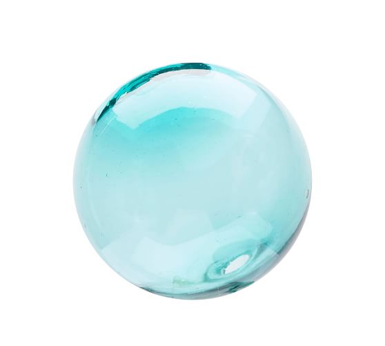 Recycled Glass Balls Pottery Barn