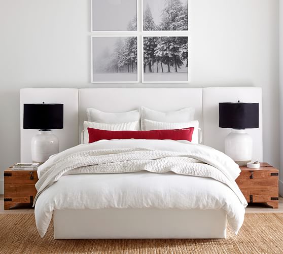 Sorento Upholstered Bed Pottery Barn