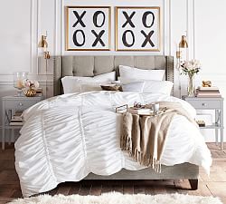 Upholstered Beds Headboards Pottery Barn