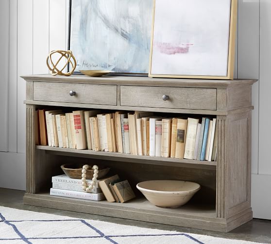 Console Table Organizer All Entryway Furniture Pottery Barn