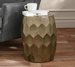 Cowhide Stool Pottery Barn