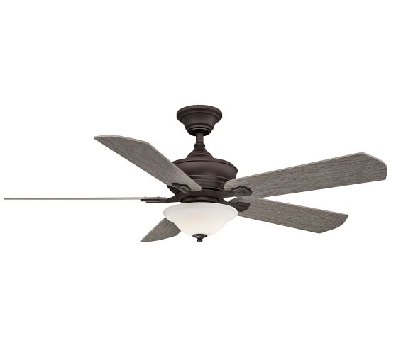 Camhaven Ceiling Fan With Lights Pottery Barn