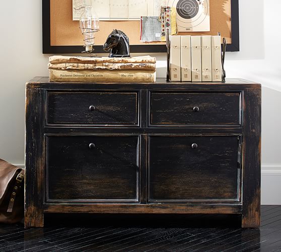 3 Drawer File Cabinets Pottery Barn