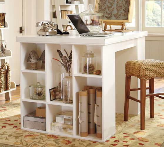 pottery barn craft table