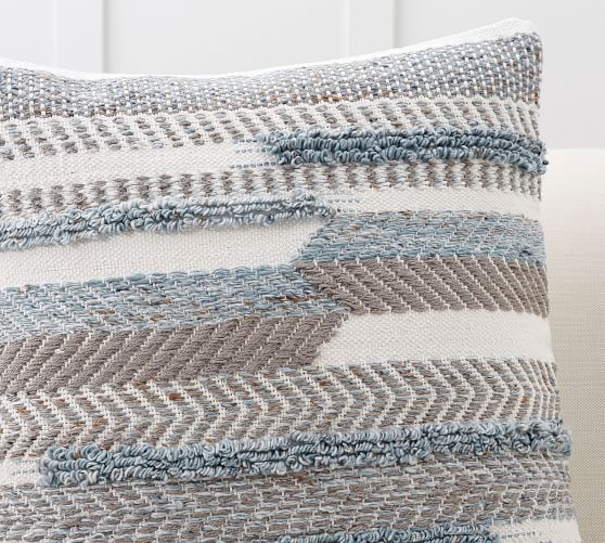 Laurel Textured Pillow Cover Pottery Barn
