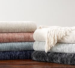 Throws Throw Blankets Decorative Throws Pottery Barn