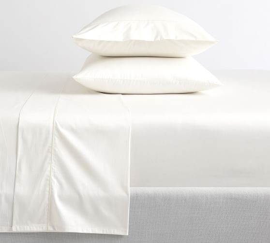 Pottery Barn Queen Snowman Organic Cotton Percale Sheet Set NEW in PACKAGE
