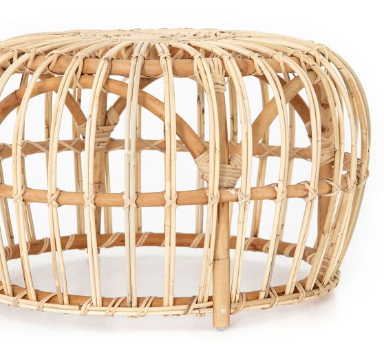Rattan Bunching Coffee Table Pottery Barn