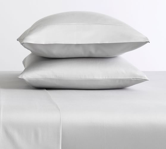 700 Thread Count Sateen Pillowcases Pottery Barn