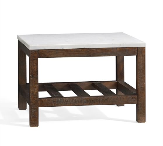 Connor Coffee Table Marble Pottery Barn