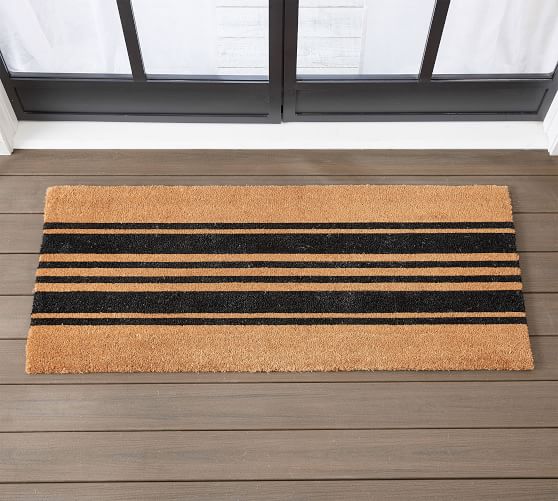 Stripe Doormat Pottery Barn