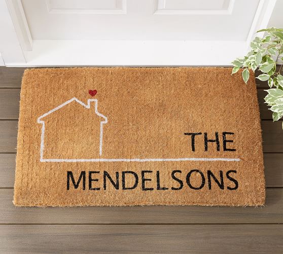 Family Home Personalized Doormat