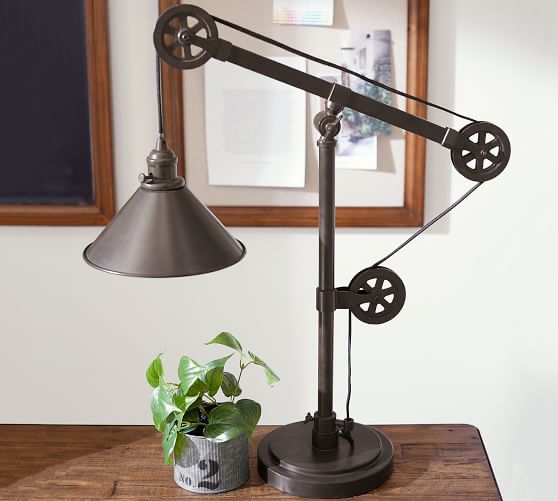 Warren Pulley Table Lamp Pottery Barn