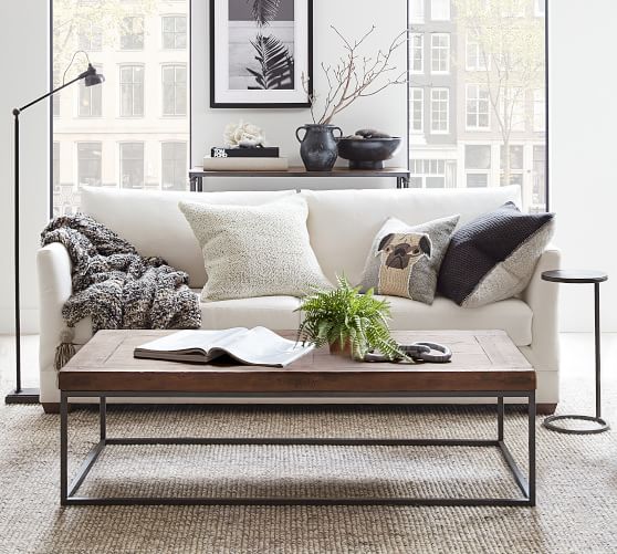 Celeste Upholstered Sofa Collection Pottery Barn