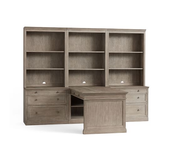 Livingston 105 Peninsula Desk Office Suite Pottery Barn