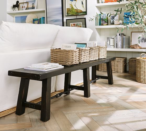 Benchwright Dining Bench Pottery Barn