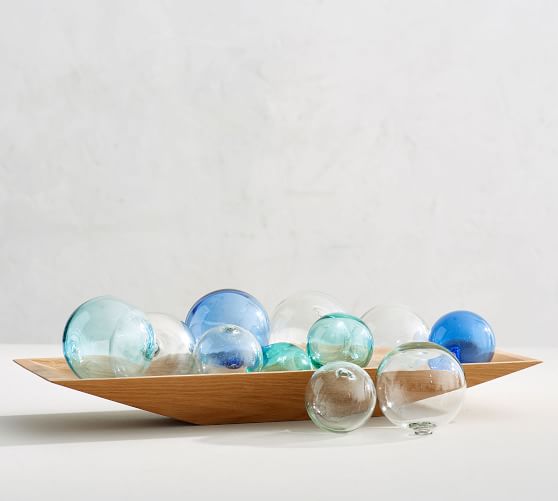 Recycled Glass Balls Pottery Barn
