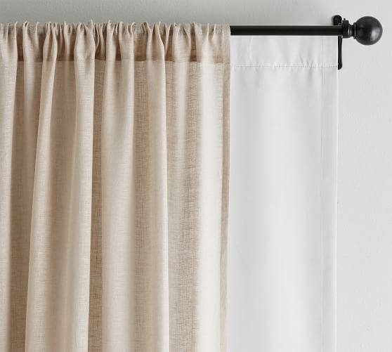 Universal Blackout Curtain Liner Pottery Barn