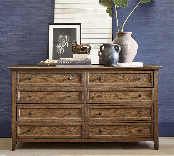 Hudson 8 Drawer Extra Wide Dresser Pottery Barn