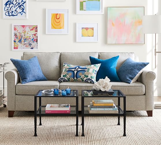 Cameron Roll Arm Upholstered Sleeper Sofa With Memory Foam Cameron Roll Arm Upholstered Sleeper