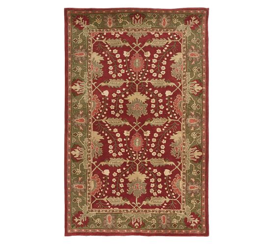 Franklin Persian Style Rug 5 X 8 Multi Pottery Barn