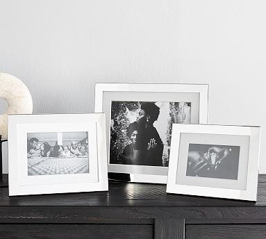 Personalized Silver Plated Engravable Frames Pottery Barn