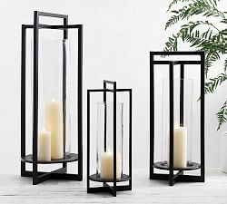 Lanterns Outdoor Decorative Candle Lanterns Pottery Barn