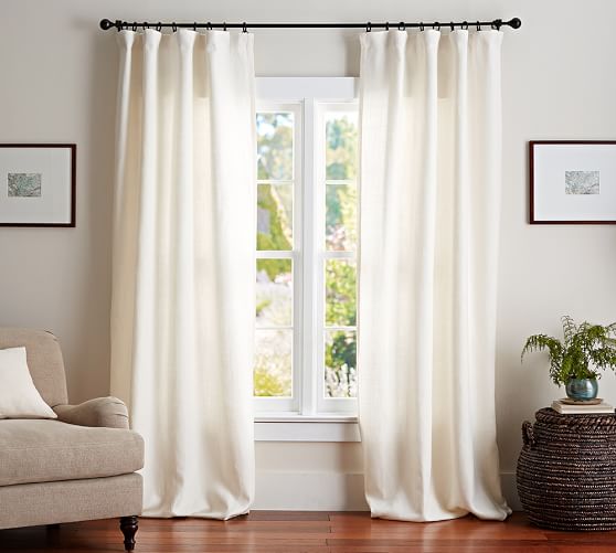 100 200 200 300 Belgian Linen Drapes Pottery Barn