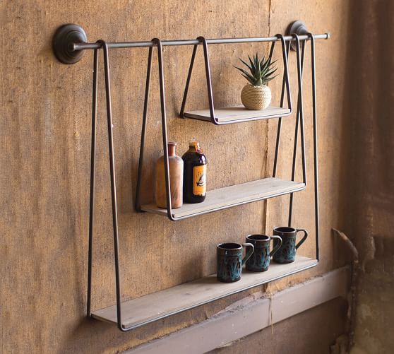 Wall Shelves, Floating Shelves & Hanging Shelves Pottery Barn