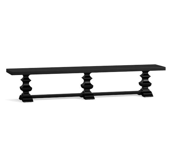 Banks Dining Bench Alfresco Brown 92 L X 16 W Pottery Barn