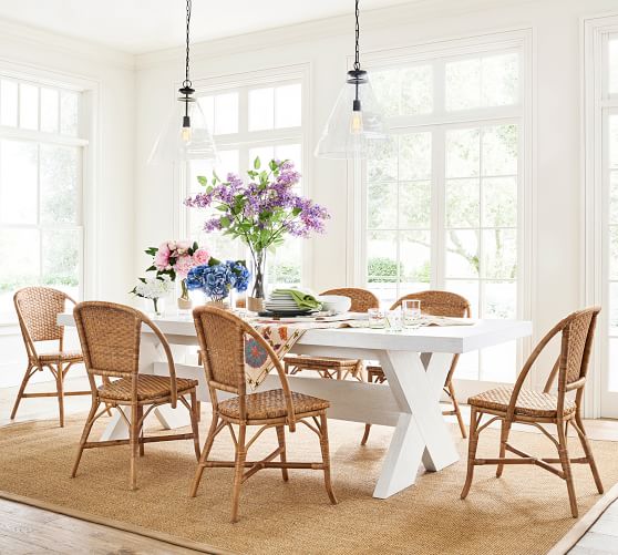 Perfect Pair Modern Farmhouse Extending Dining Table Parisian Modern Farmhouse Extending Dining Table