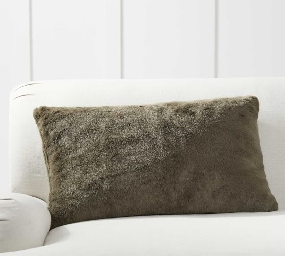 Faux Fur Alpaca Pillow Covers Pottery Barn