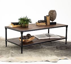 Reclaimed Wood Coffee Table Pottery Barn