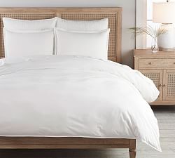 White Bedding Pottery Barn