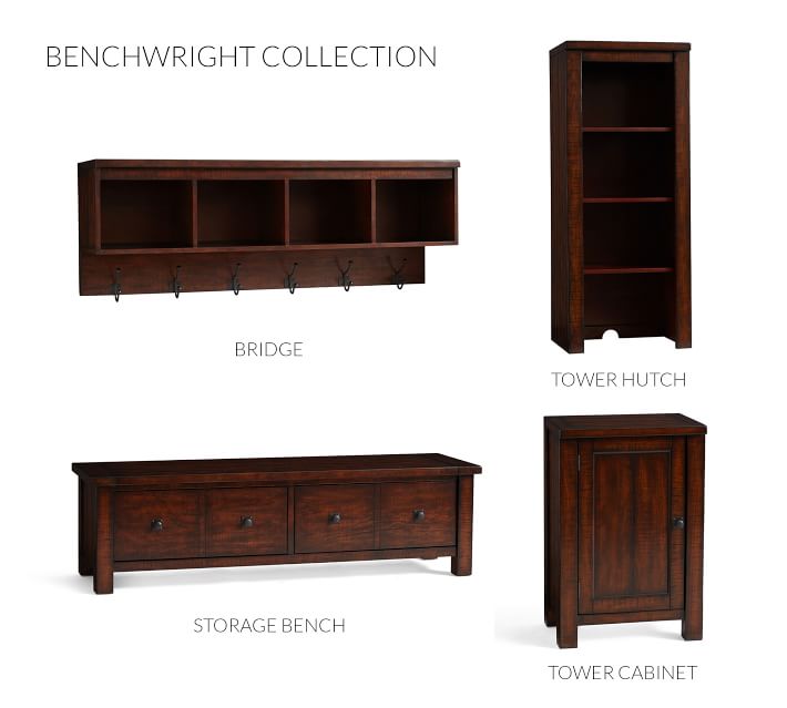 Build Your Own Benchwright Entryway Modular Collection Pottery Barn