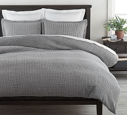 Waffle Weave Duvet Pottery Barn