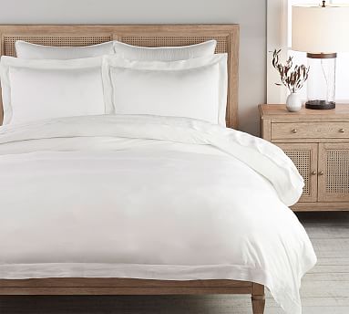 Tencel Duvet Cover Shams White Pottery Barn