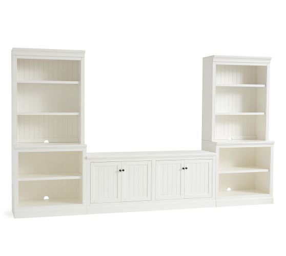 Aubrey 5 Piece Entertainment Center Pottery Barn