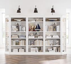 Wood Corner Shelf Unit Pottery Barn