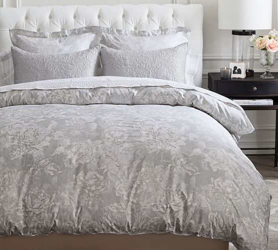 Gray Bedding Pottery Barn