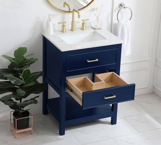 Clemens Single Sink Vanity 24 30 Pottery Barn