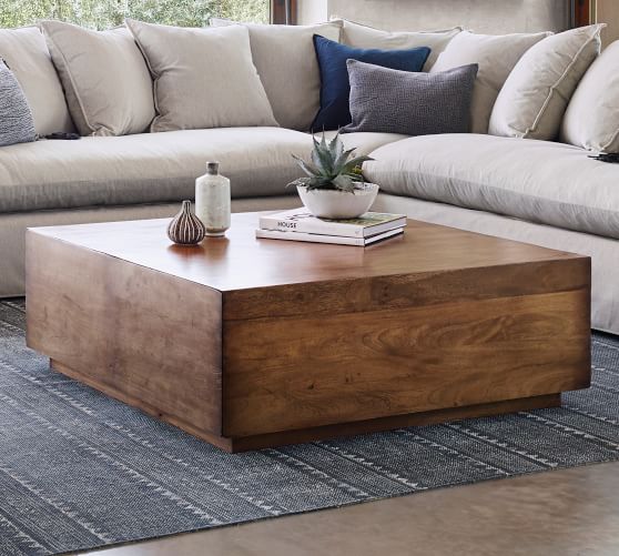 Parkview Reclaimed Wood Coffee Table Pottery Barn