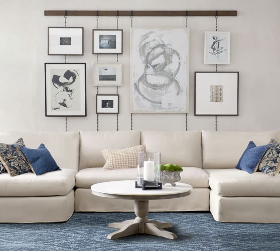 Alexandra Marble Round Coffee Table Pottery Barn