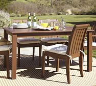 Montego Rectangular Dining Table Pottery Barn