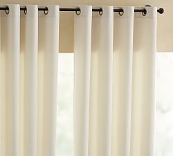 Outdoor Curtains Outdoor Drapes Curtain Hardware Pottery Barn