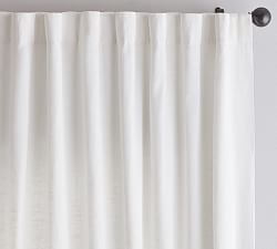 Blackout Curtains White Panels Pottery Barn